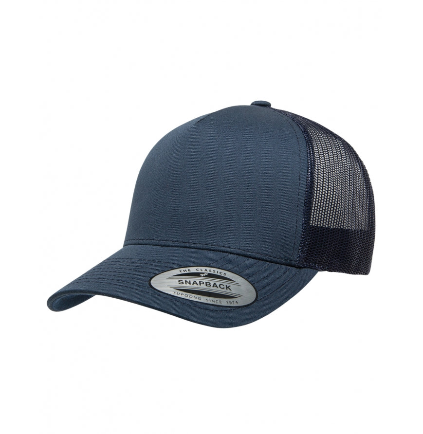 Yupoong 6506 Adult 5-Panel Retro Trucker Cap
