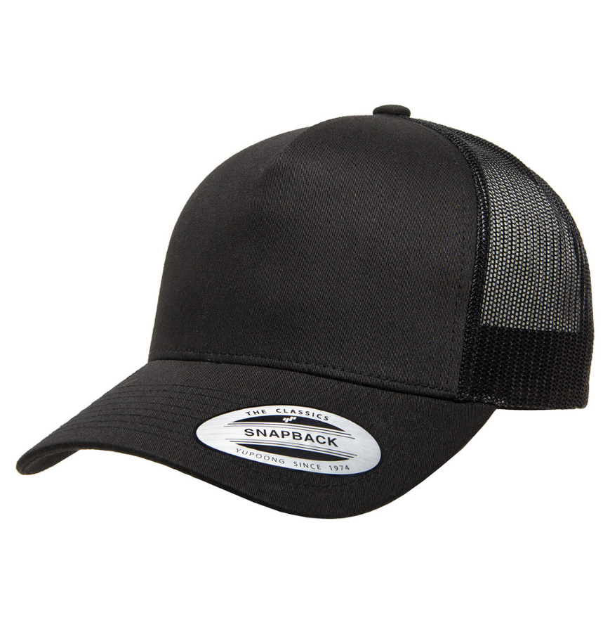 Yupoong 6506 Adult 5-Panel Retro Trucker Cap