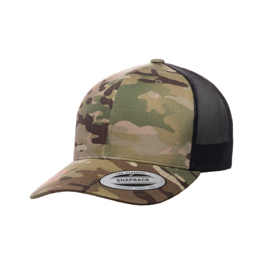 Yupoong 6606MC Retro Trucker Multicam® Snapback
