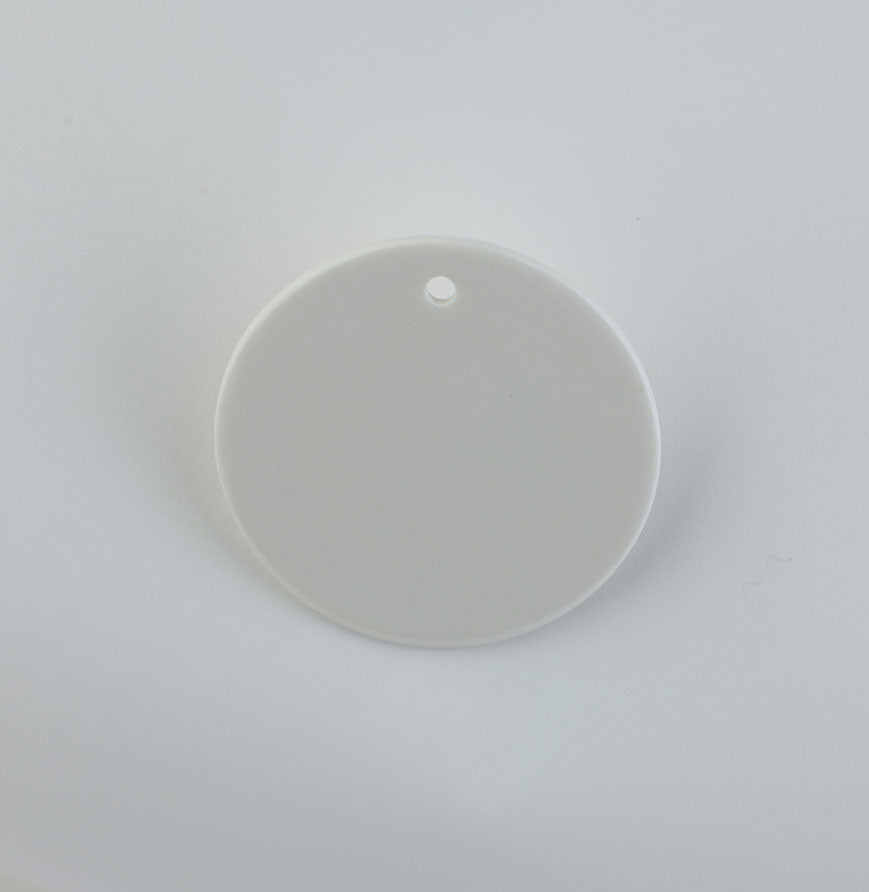 RJR 81003 3" Round Sublimation Ornament with Hole