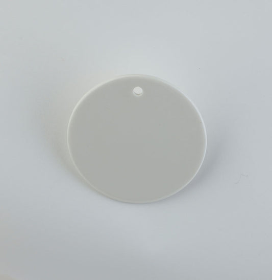 RJR 81003 3" Round Sublimation Ornament with Hole