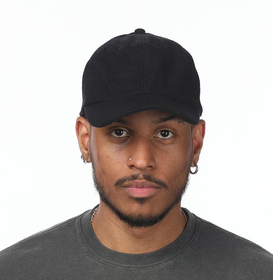 Big Accessories BA528 Premium Wool Baseball Cap