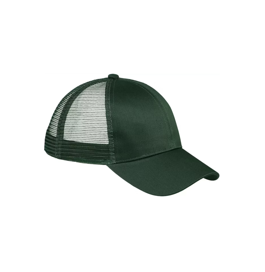Big Accessories BX019 6-Panel Structured Trucker Cap