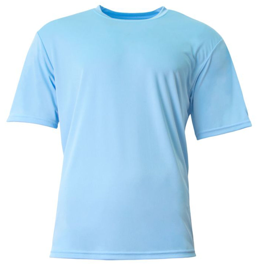 A4 Apparel N3142 Upgraded Sublimation and Polyester Performance T-Shirt UPF 44+