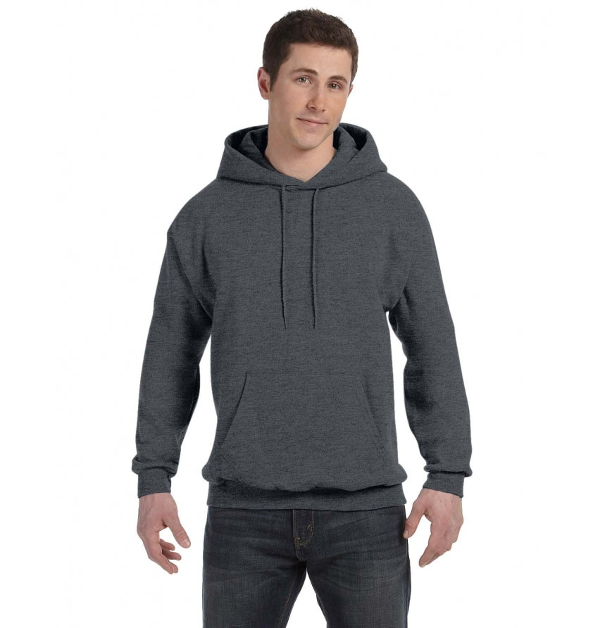 Hanes P170 Unisex 7.8 oz Ecosmart 50/50 Pullover Hooded Sweatshirt