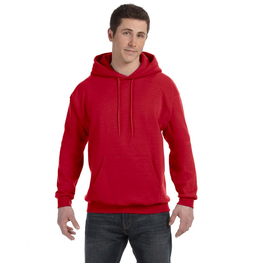 Hanes P170 Unisex 7.8 oz Ecosmart 50/50 Pullover Hooded Sweatshirt