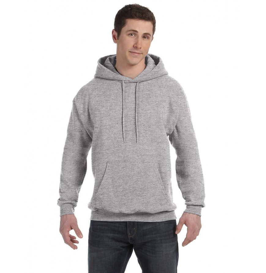 Hanes P170 Unisex 7.8 oz Ecosmart 50/50 Pullover Hooded Sweatshirt