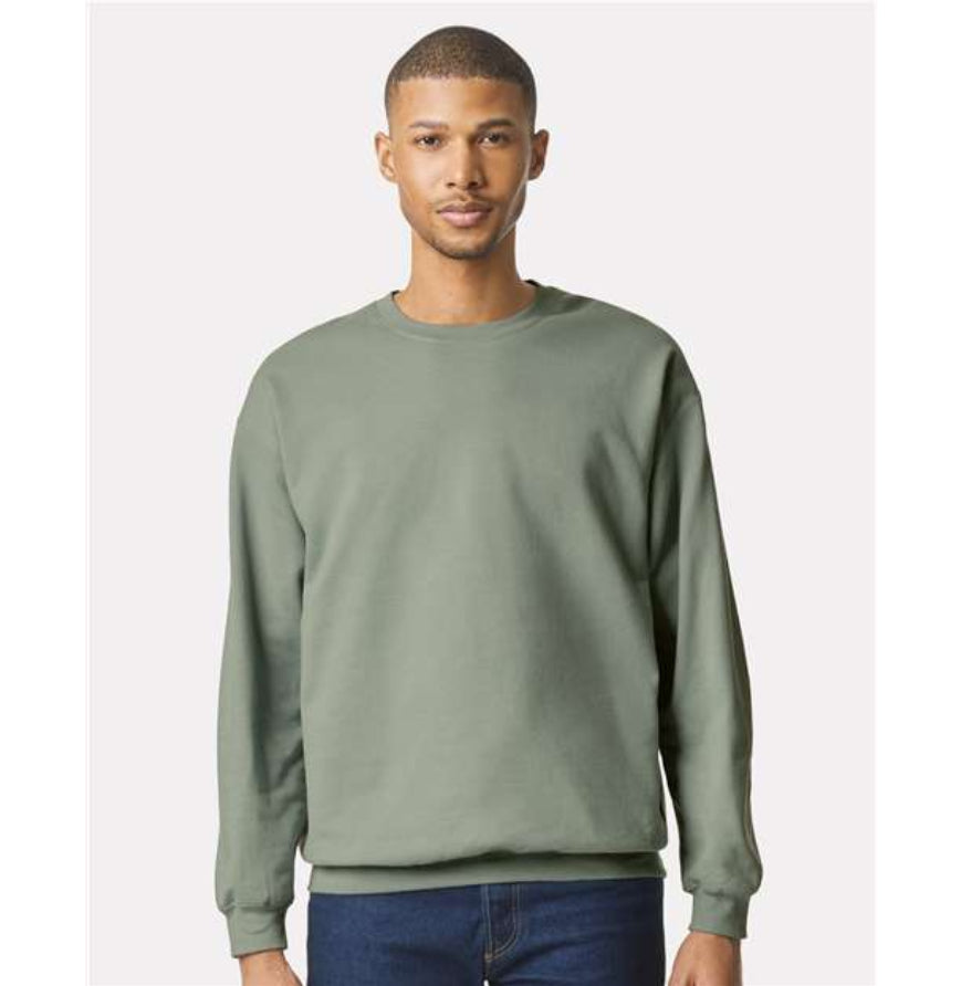 Gildan SF000 Unisex Softstyle® Midweight Crewneck Sweatshirt
