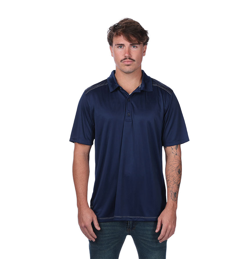 Leeds TM16217 Men's Premium Dri-Tec Dunlay Polo