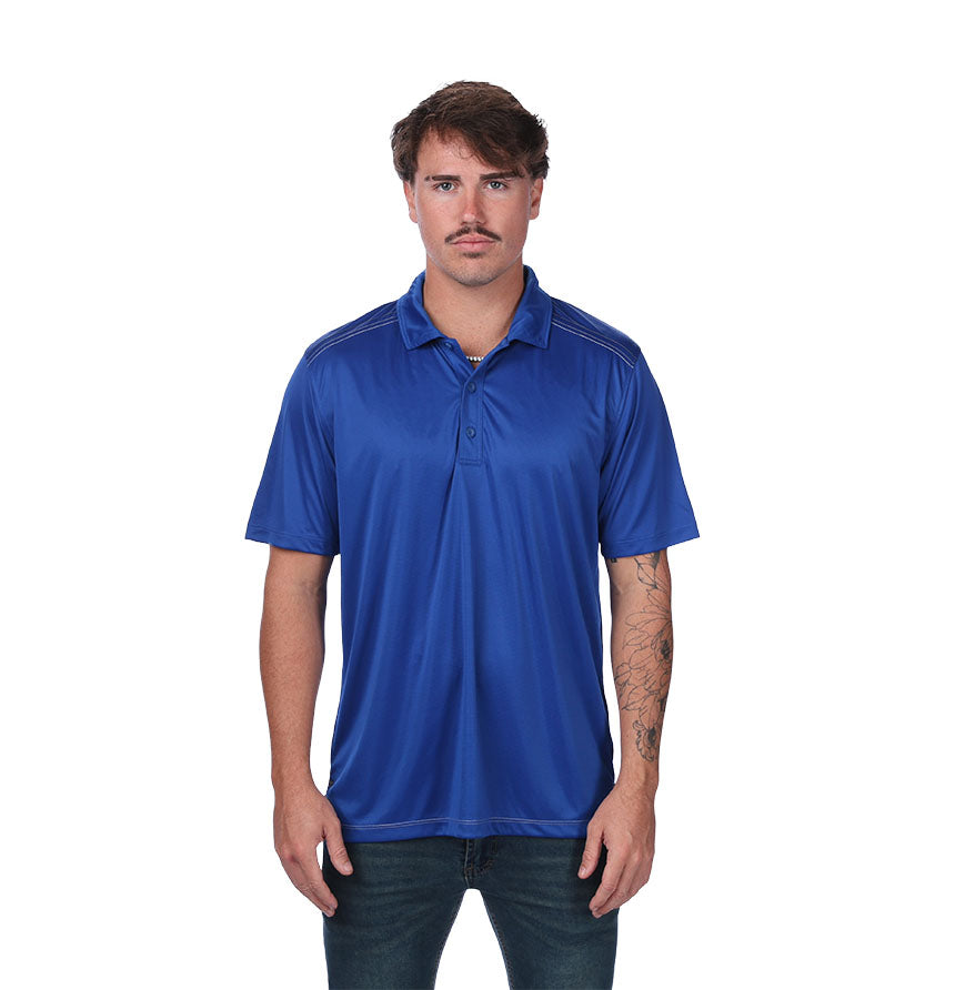 Leeds TM16217 Men's Premium Dri-Tec Dunlay Polo