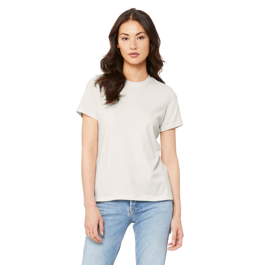 Bella + Canvas B6400 Womens Relaxed Jersey Short-Sleeve T-Shirt