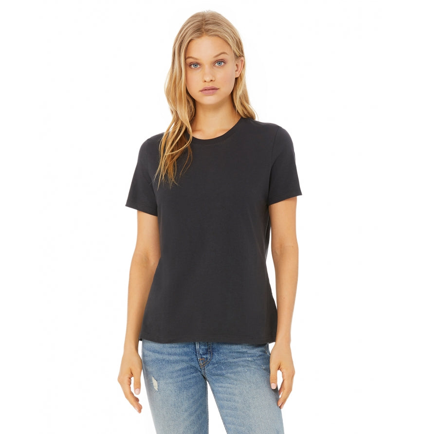 Bella + Canvas B6400 Womens Relaxed Jersey Short-Sleeve T-Shirt