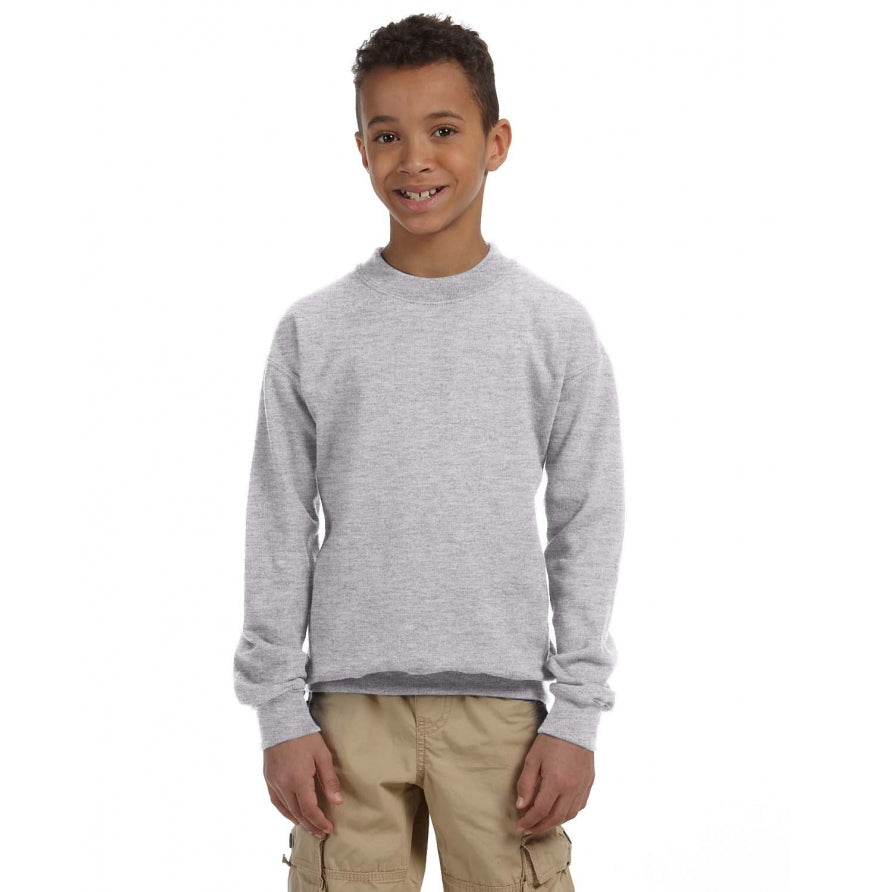 Gildan G180B Youth Heavy Blend™ 50/50 Fleece Crew