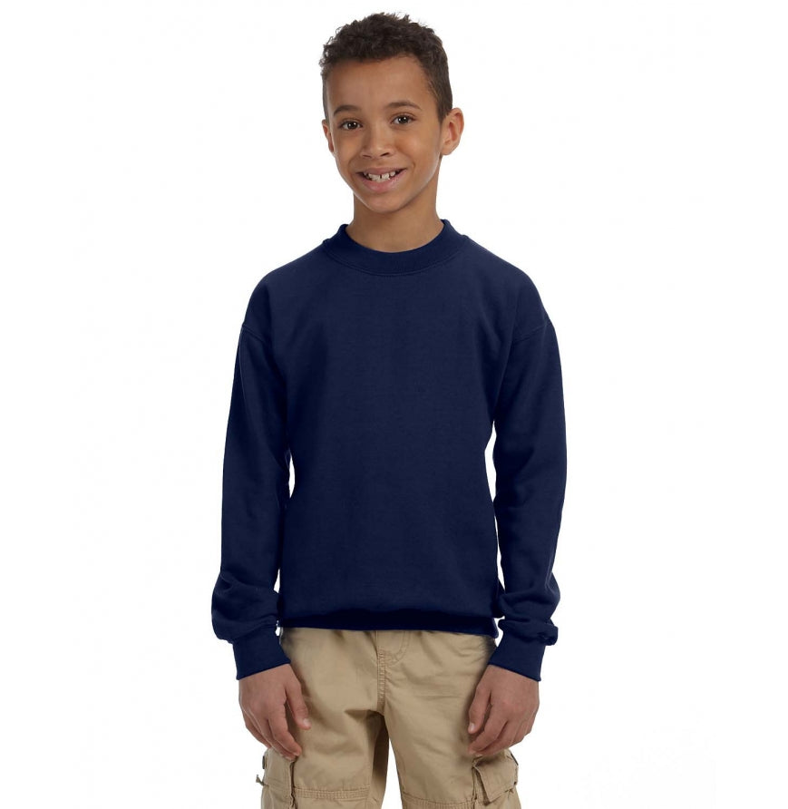 Gildan G180B Youth Heavy Blend™ 50/50 Fleece Crew