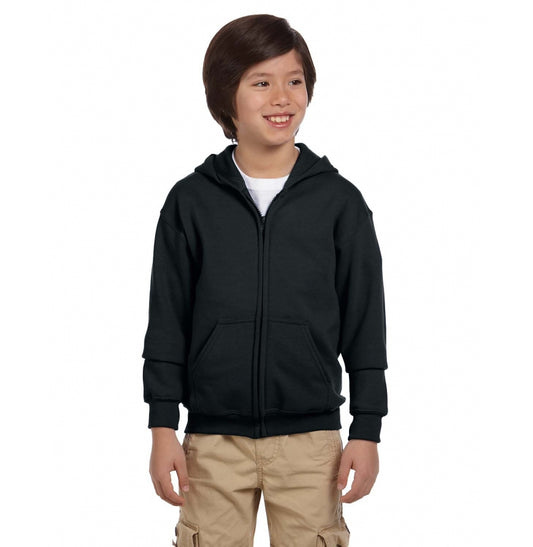 Gildan G186B Youth Heavy Blend 8 oz., 50-50 Full-Zip Hood