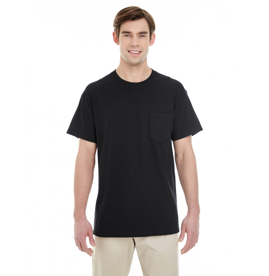 Gildan G530 Unisex Heavy Cotton™ Pocket T-Shirt - 5.3 oz.