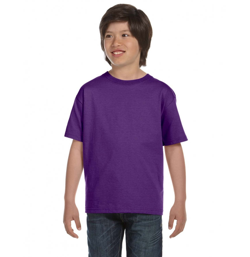 Gildan G800B Youth 5.5 oz., 50-50 T-Shirt
