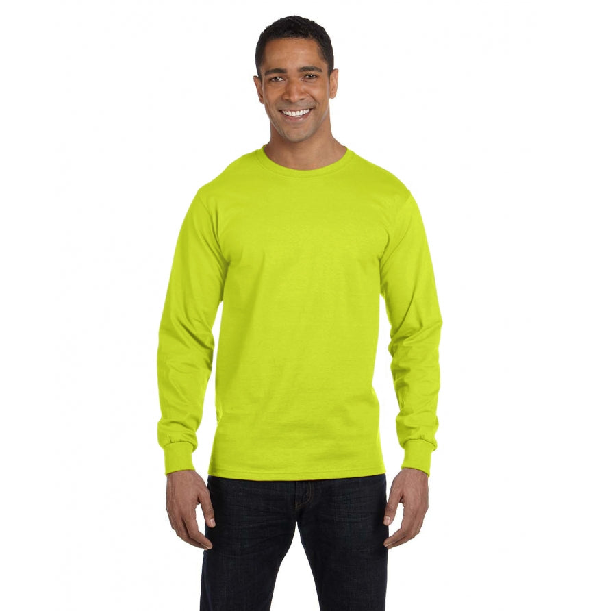 Gildan G840 Adult 5.5 oz., 50-50 Long-Sleeve T-Shirt