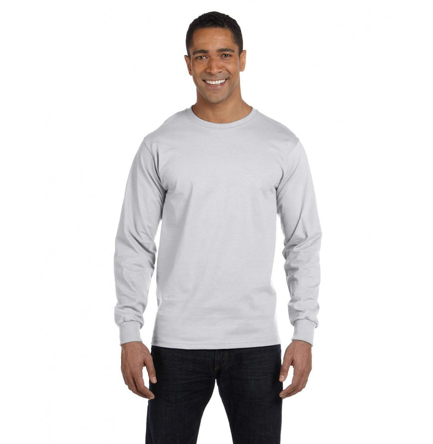 Gildan G840 Adult 5.5 oz., 50-50 Long-Sleeve T-Shirt
