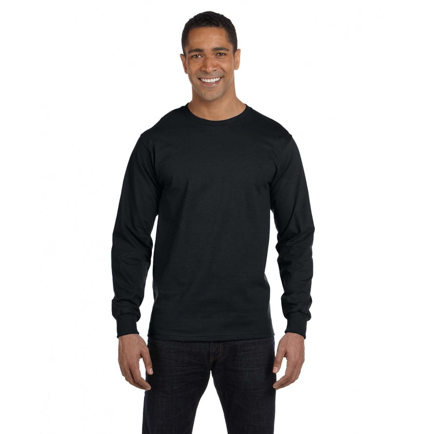Gildan G840 Adult 5.5 oz., 50-50 Long-Sleeve T-Shirt