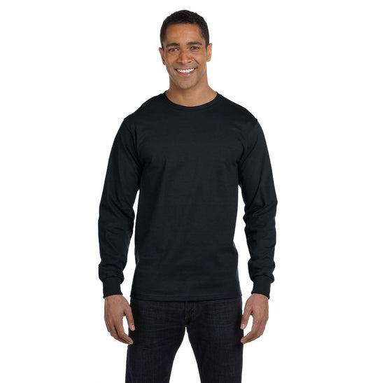 Gildan G840 Adult 5.5 oz., 50-50 Long-Sleeve T-Shirt