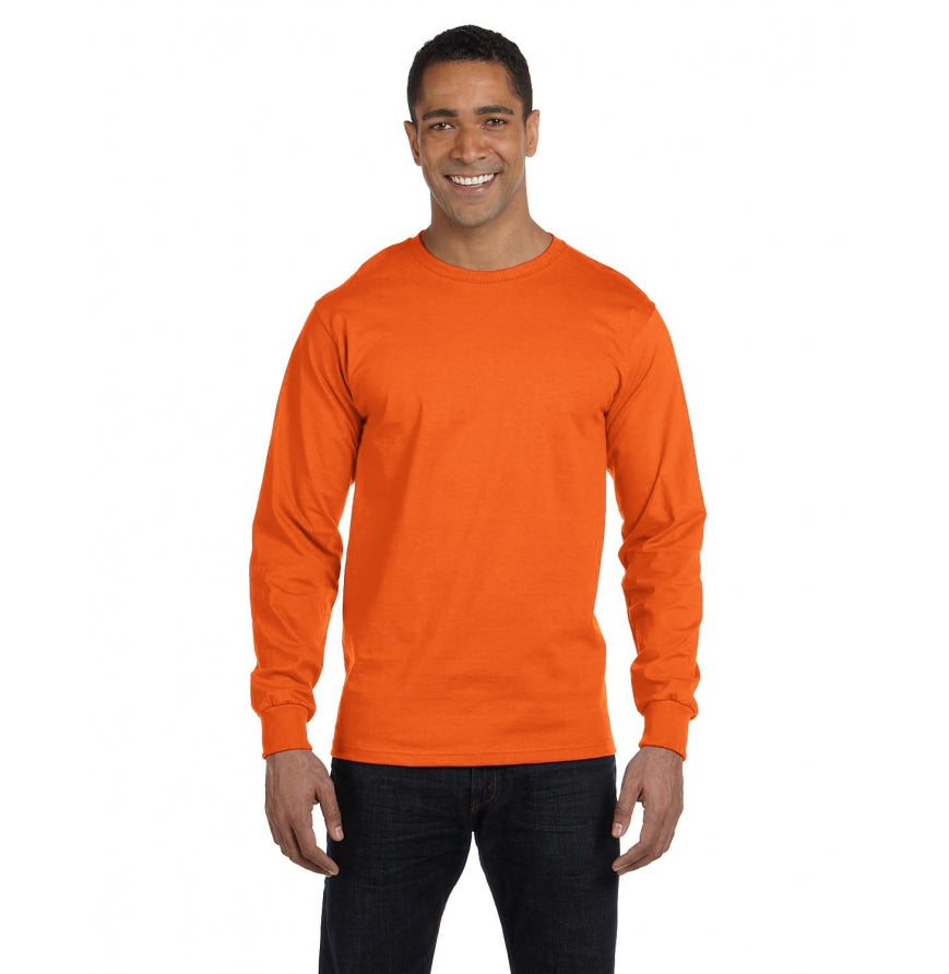 Gildan G840 Adult 5.5 oz., 50-50 Long-Sleeve T-Shirt