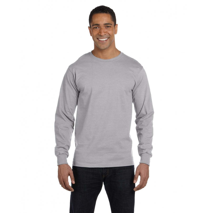 Gildan G840 Adult 5.5 oz., 50-50 Long-Sleeve T-Shirt