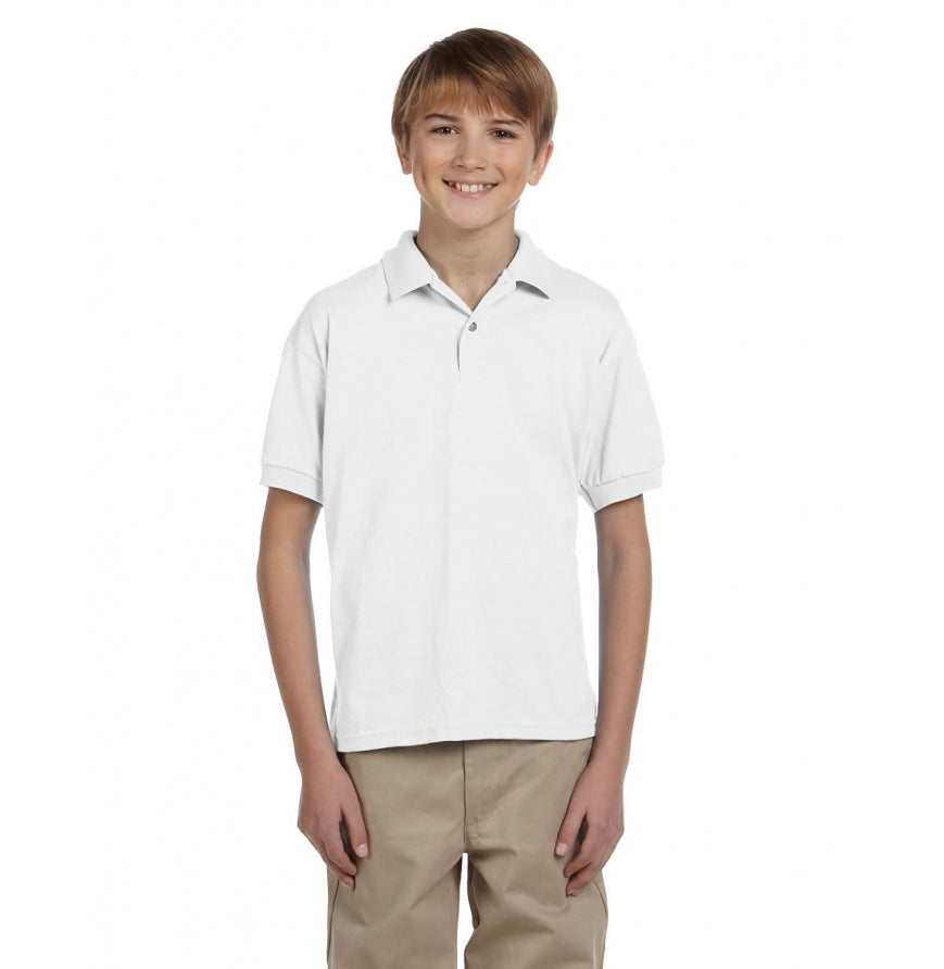Gildan G880B Youth 50/50 Jersey Polo - 6 oz.