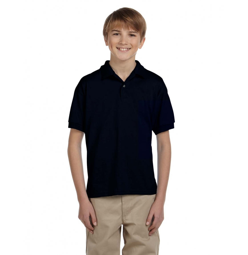 Gildan G880B Youth 50/50 Jersey Polo - 6 oz.