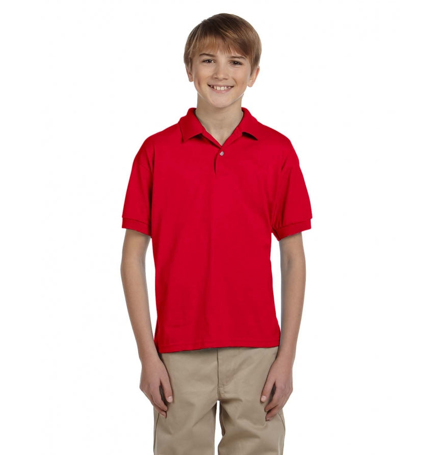 Gildan G880B Youth 50/50 Jersey Polo - 6 oz.