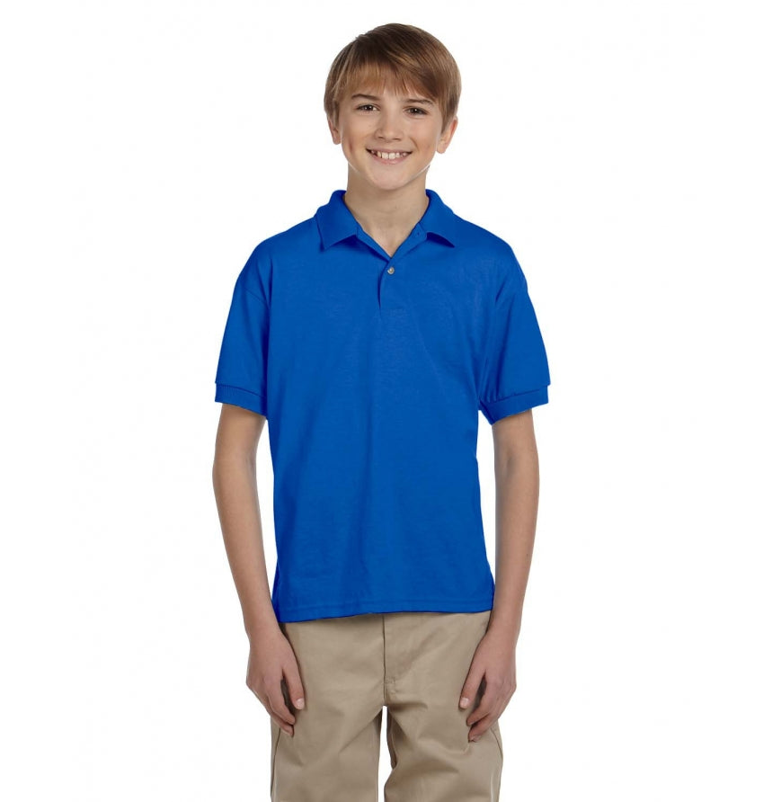 Gildan G880B Youth 50/50 Jersey Polo - 6 oz.