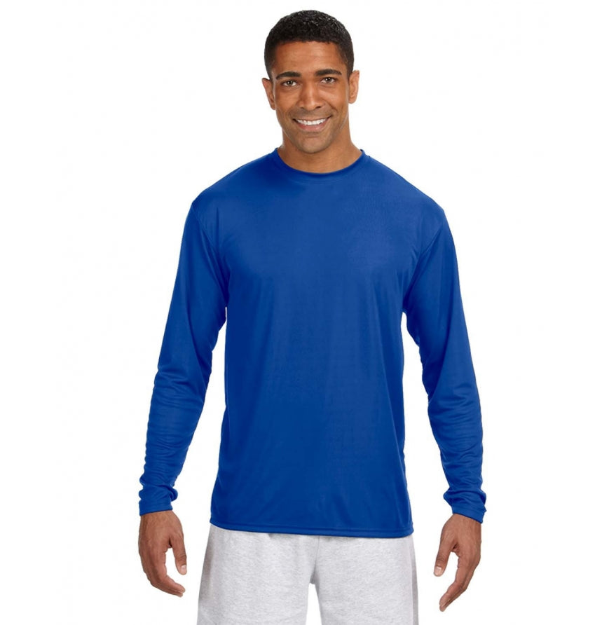 A4 Apparel N3165 UPF 44+ Unisex Polyester Performance Long Sleeve