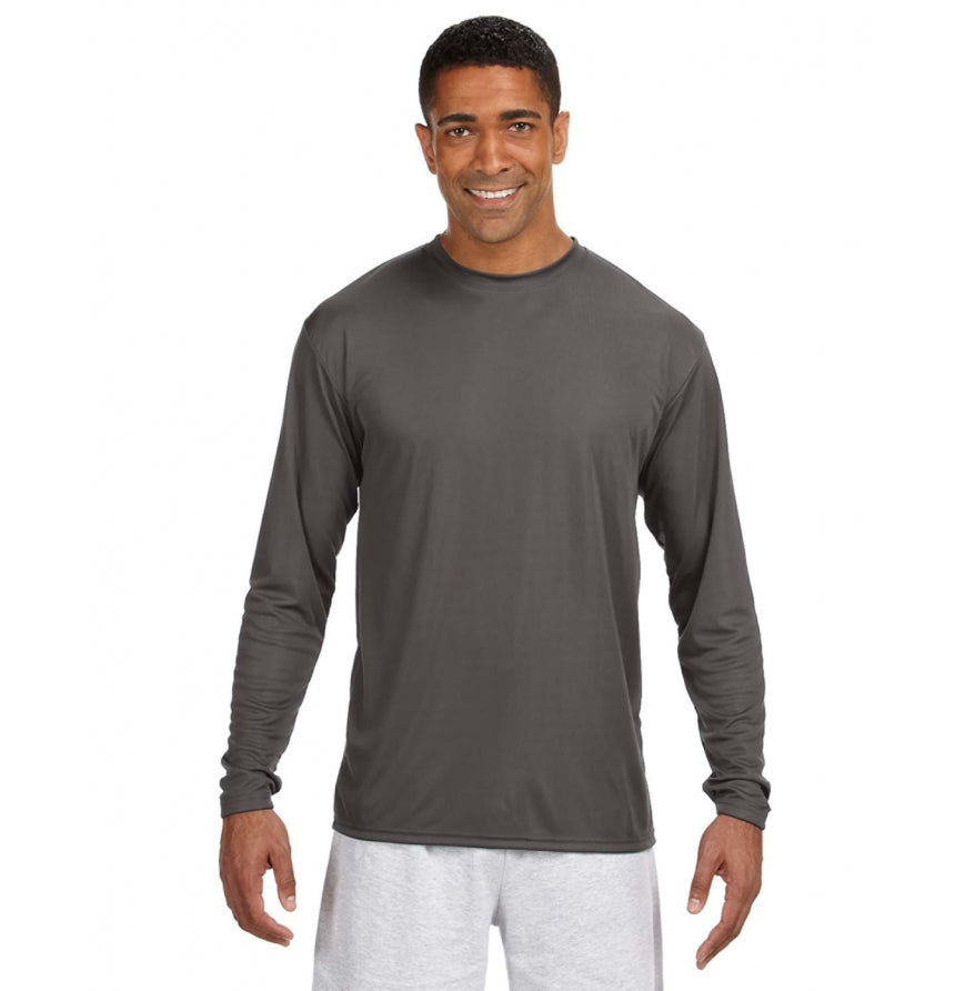 A4 Apparel N3165 UPF 44+ Unisex Polyester Performance Long Sleeve