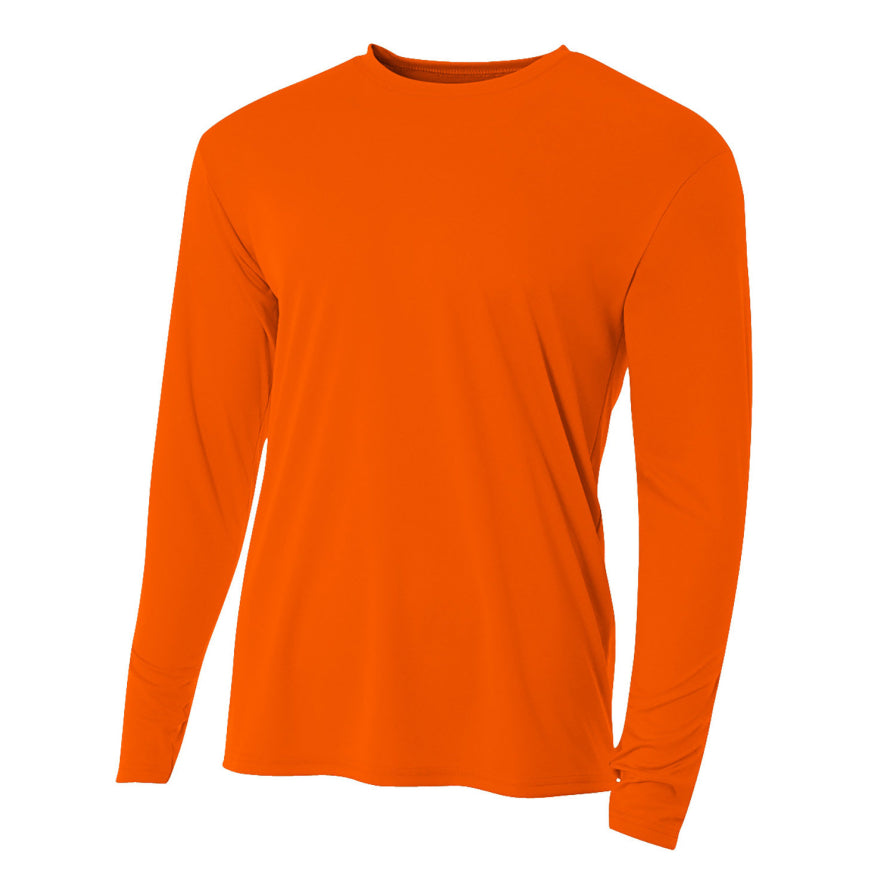 A4 Apparel N3165 UPF 44+ Unisex Polyester Performance Long Sleeve