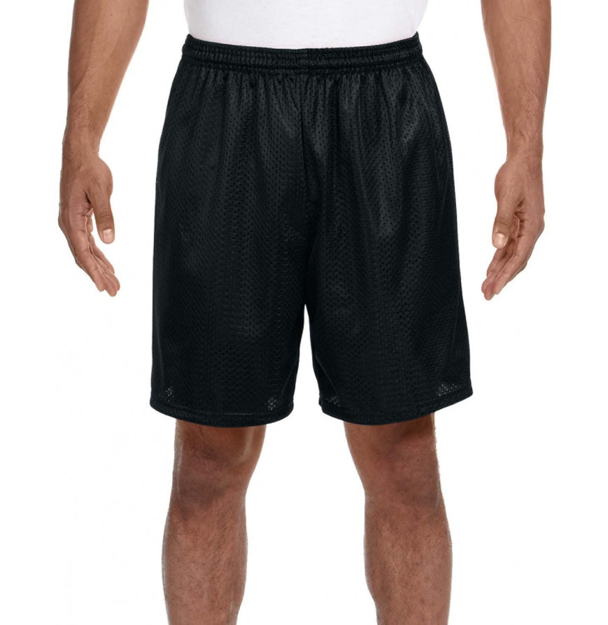 A4 Apparel N5293 Adult 7 Inch Inseam Mesh Athletics Short