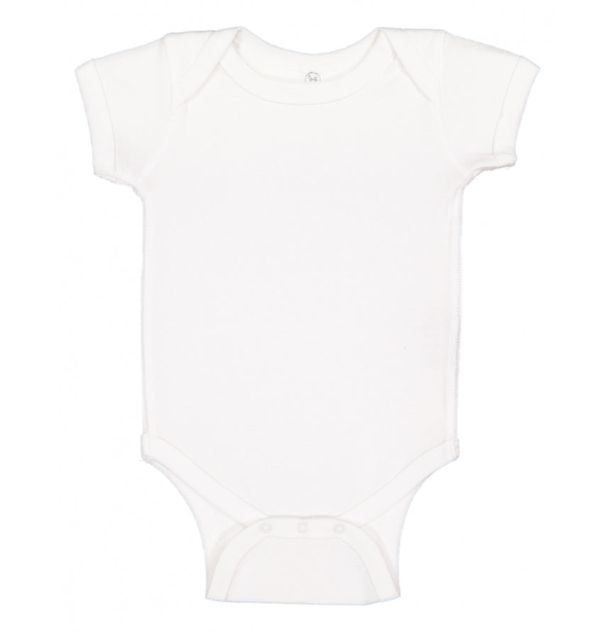 Rabbit Skins 4400 Infant Baby Rib Bodysuit