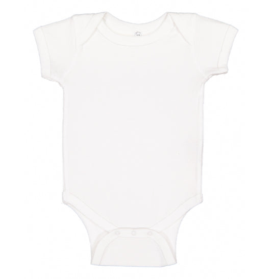 Rabbit Skins 4400 Infant Baby Rib Bodysuit