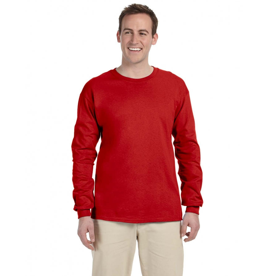 Gildan G240 Unisex Ultra Cotton® Long-Sleeve T-Shirt - 6 oz.