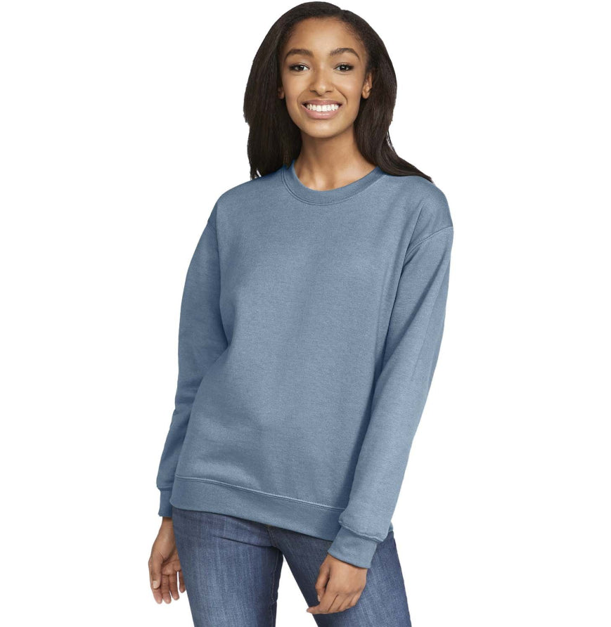 Gildan SF000 Unisex Softstyle® Midweight Crewneck Sweatshirt