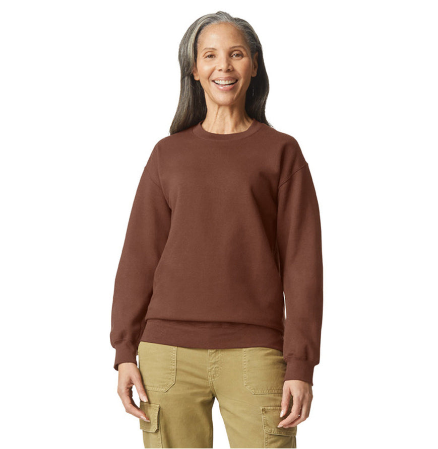 Gildan SF000 Unisex Softstyle® Midweight Crewneck Sweatshirt