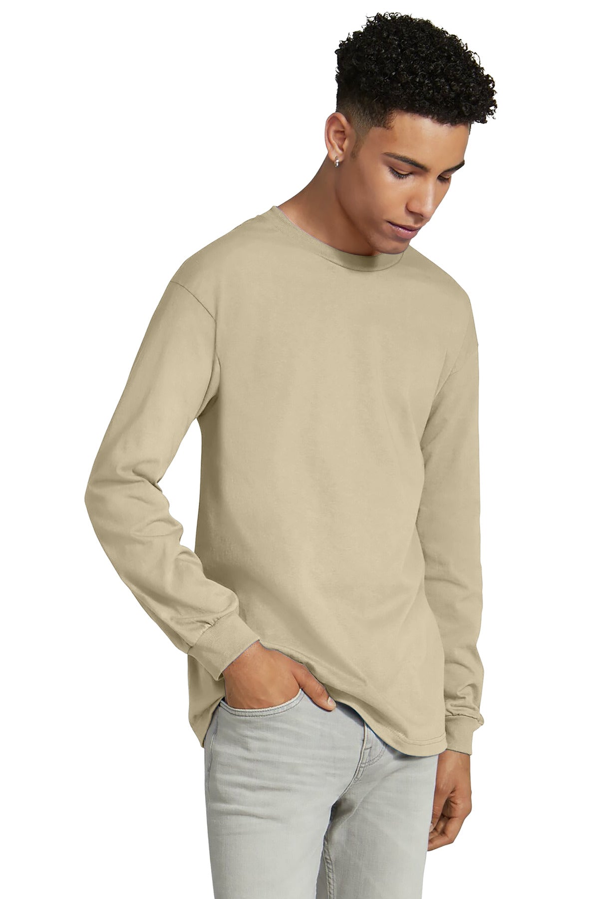 American Apparel Relaxed Long Sleeve T-Shirt 1304W