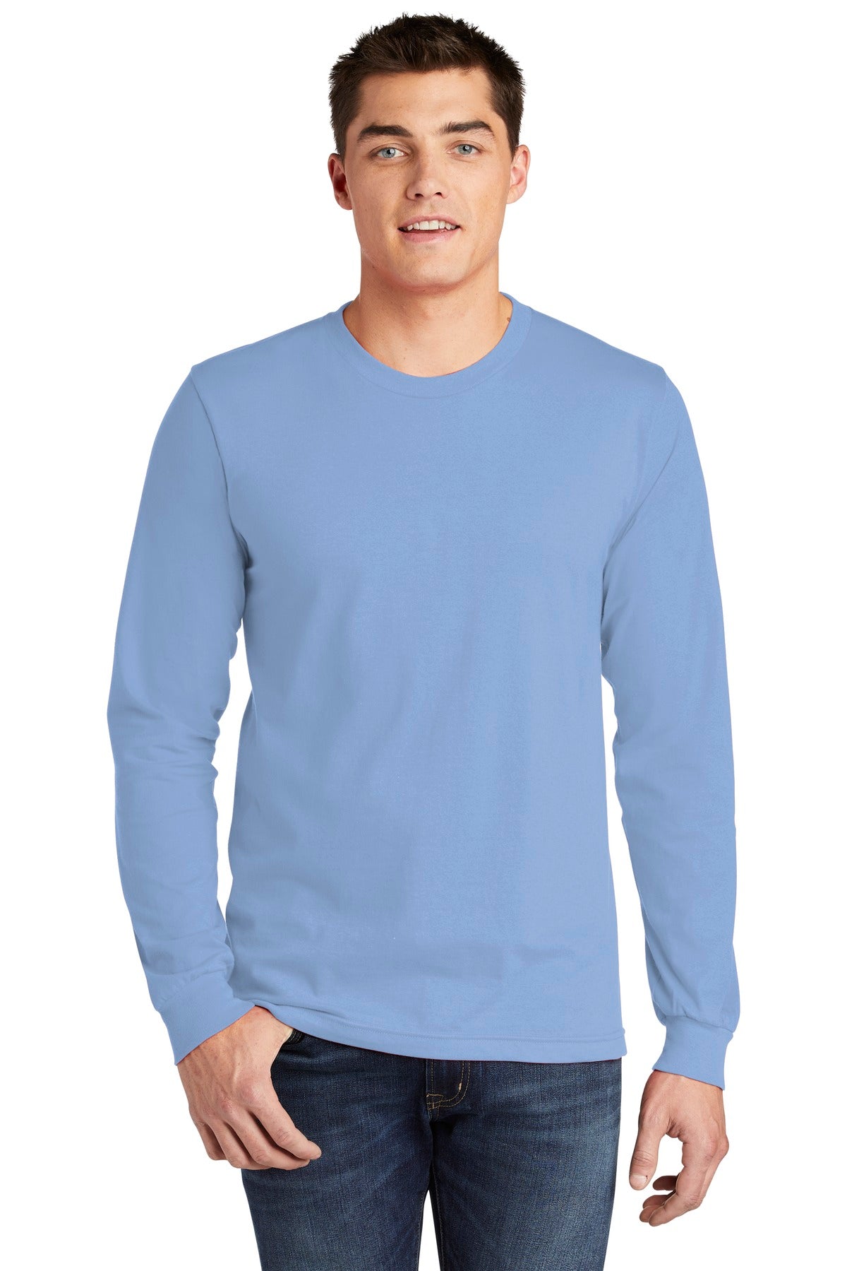 American Apparel Fine Jersey Long Sleeve T-Shirt. 2007W