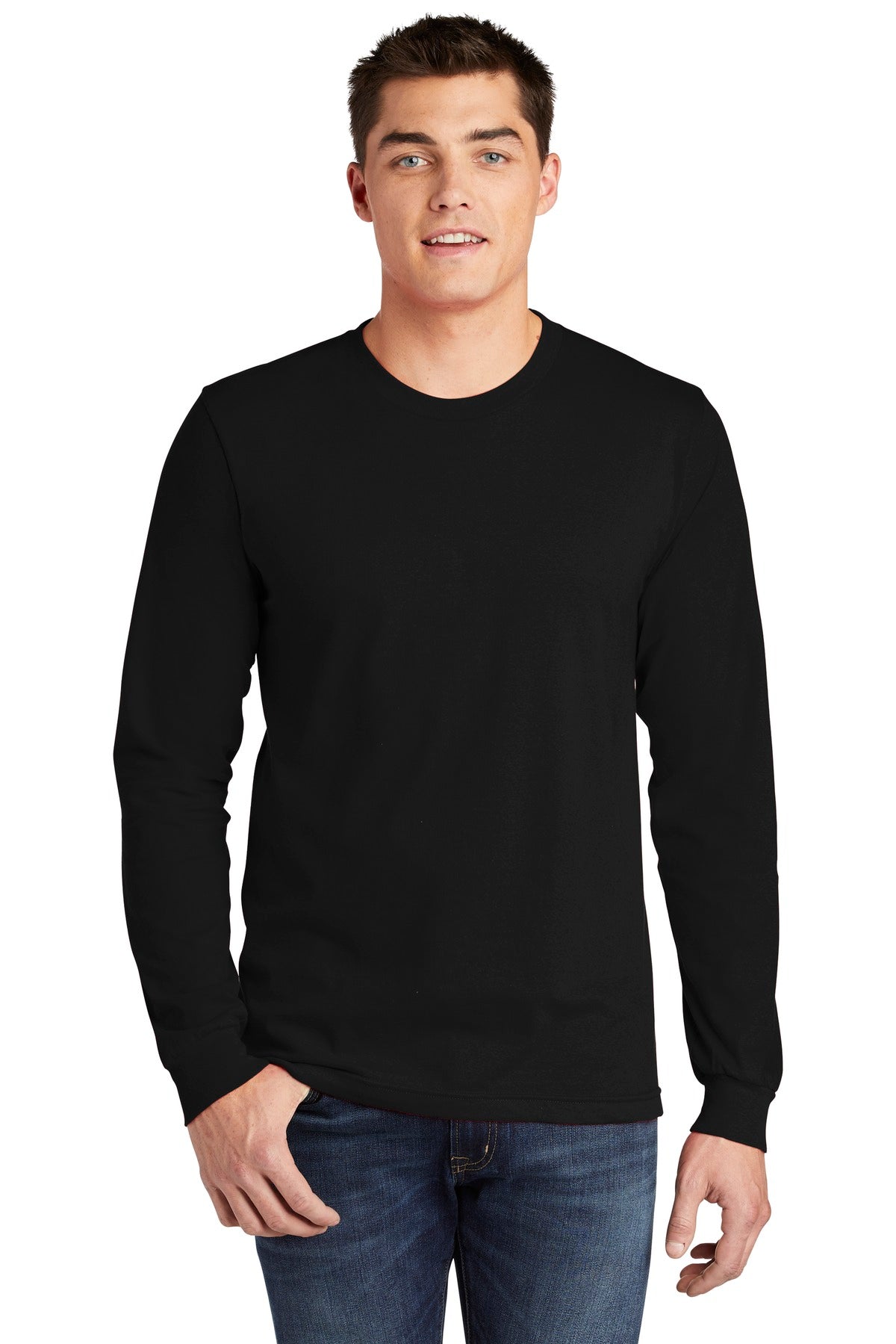 American Apparel Fine Jersey Long Sleeve T-Shirt. 2007W