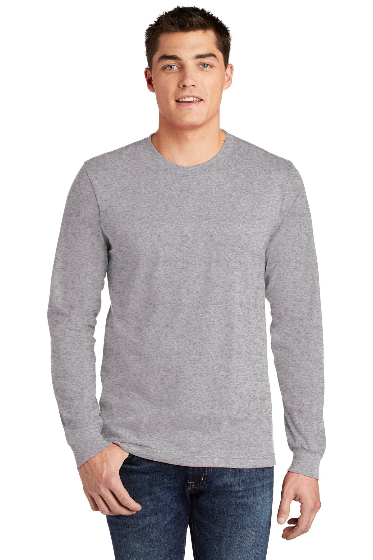 American Apparel Fine Jersey Long Sleeve T-Shirt. 2007W
