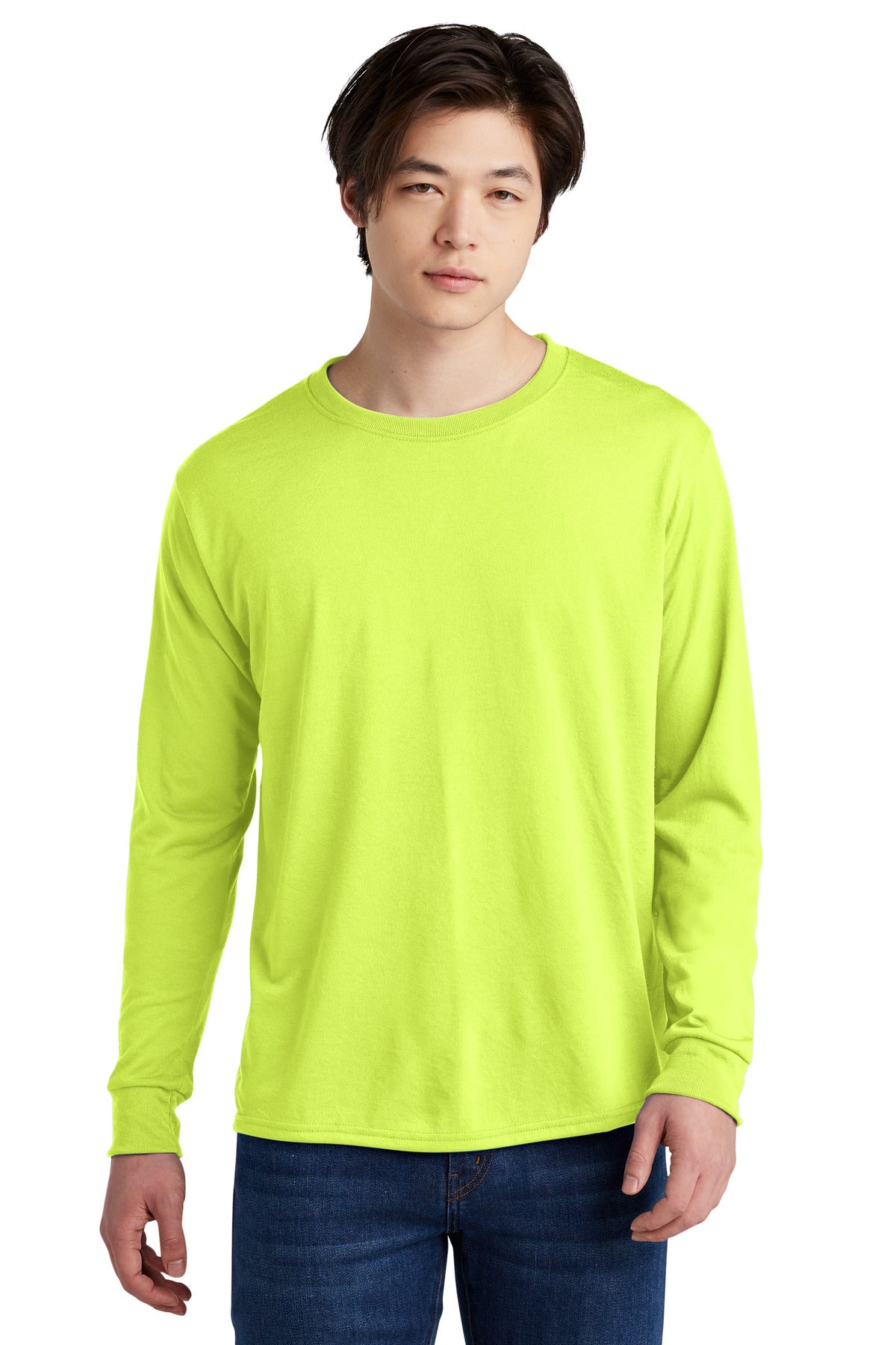 JERZEES Dri-Power100% Polyester Long Sleeve T-Shirt 21LS