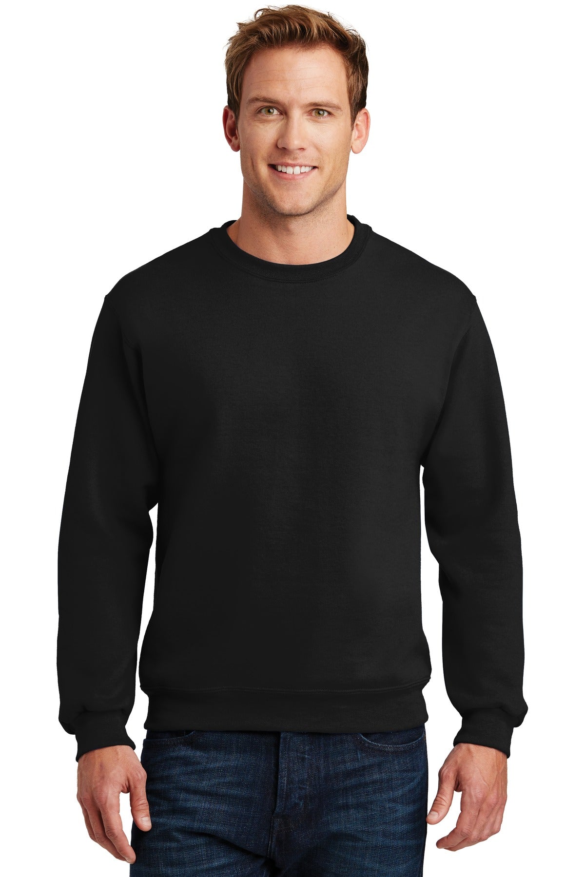JERZEES SUPER SWEATS NuBlend- Crewneck Sweatshirt. 4662M