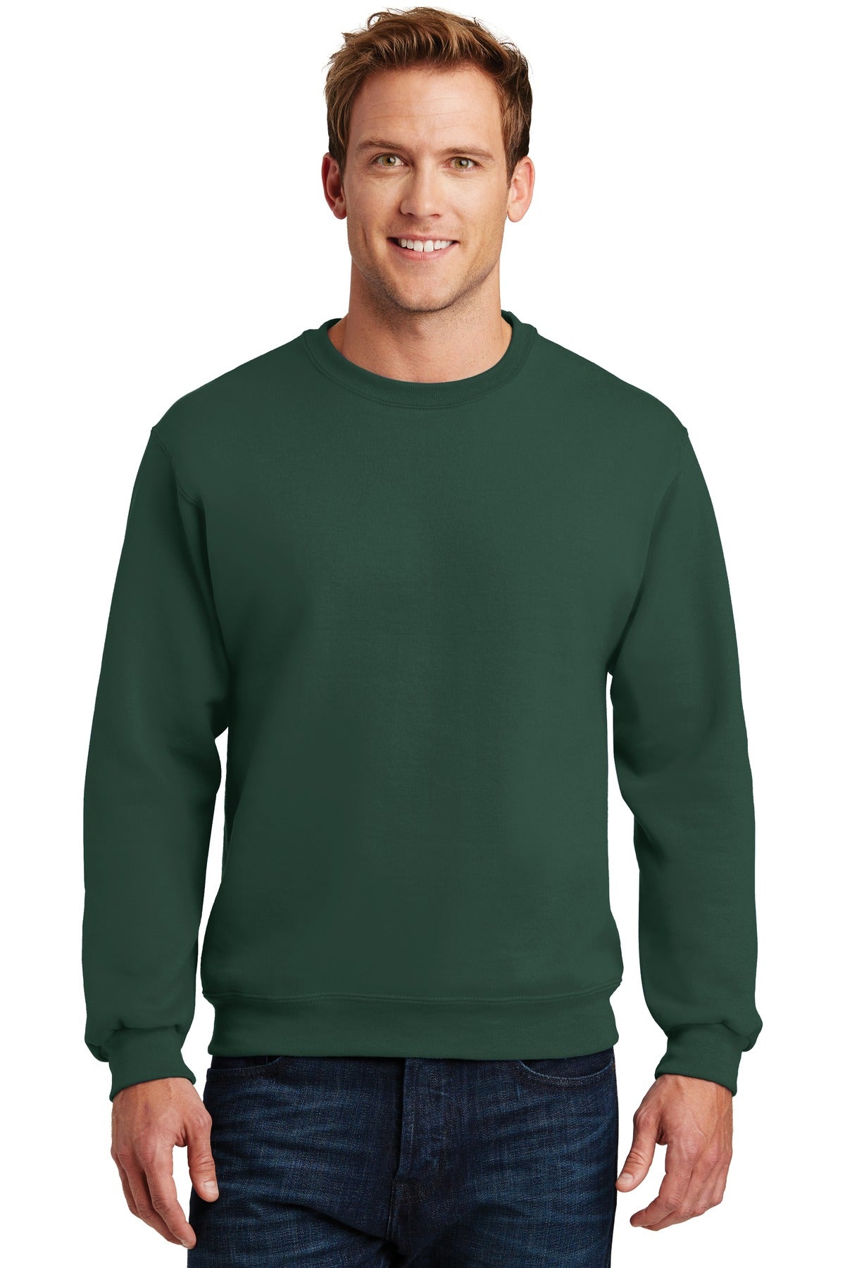 JERZEES SUPER SWEATS NuBlend- Crewneck Sweatshirt. 4662M