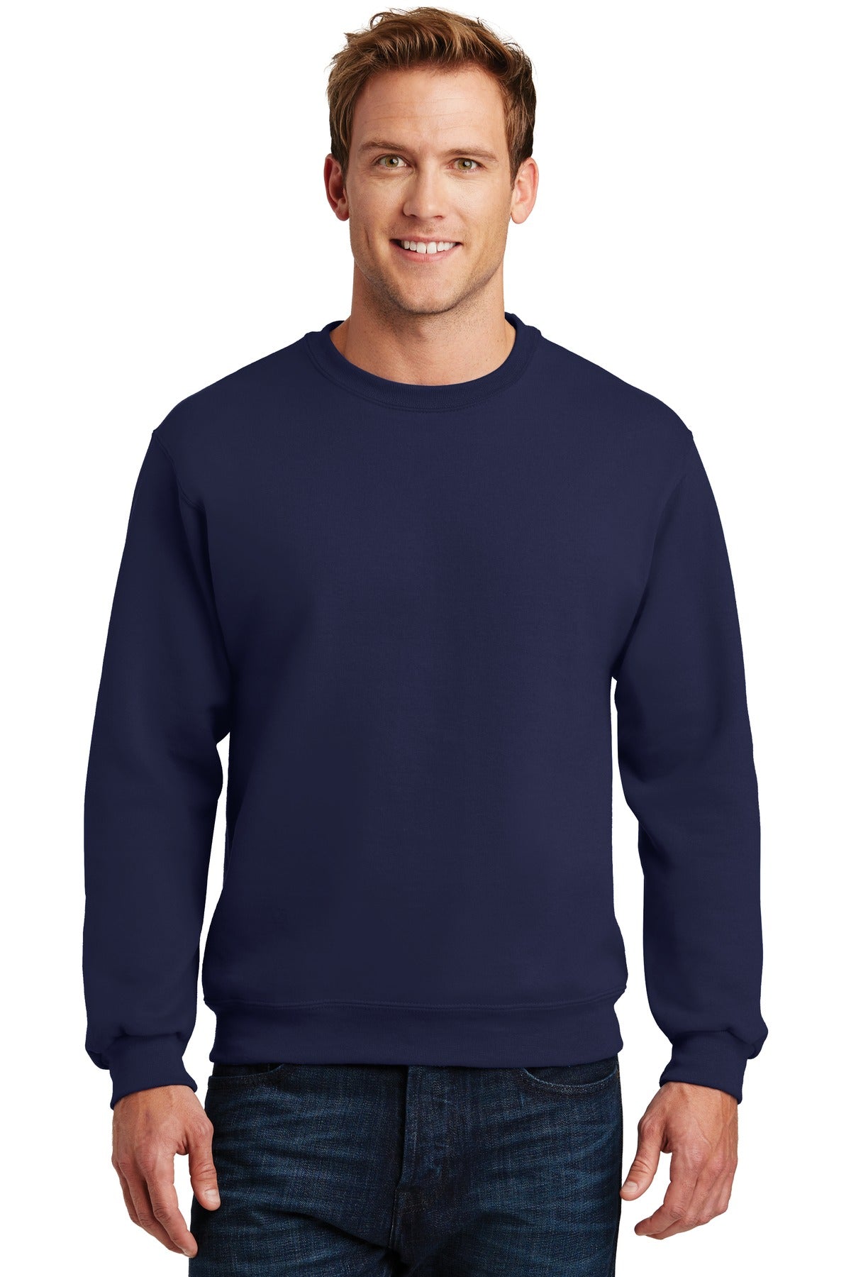 JERZEES SUPER SWEATS NuBlend- Crewneck Sweatshirt. 4662M