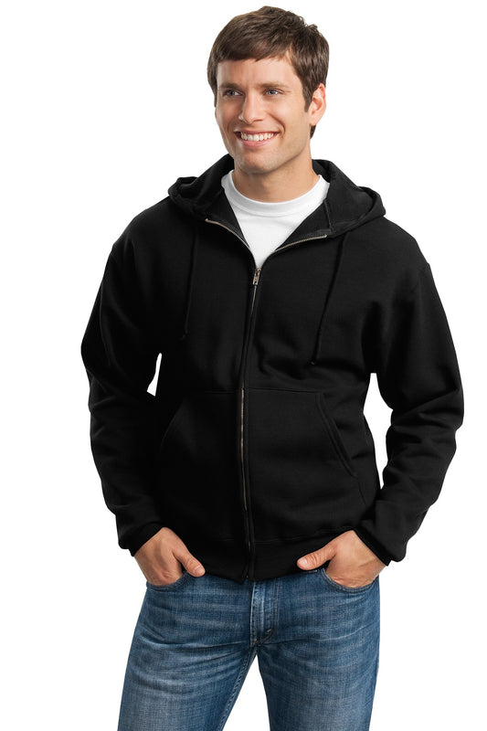 JERZEES SUPER SweatsNuBlend- Full-Zip Hooded Sweatshirt. 4999M