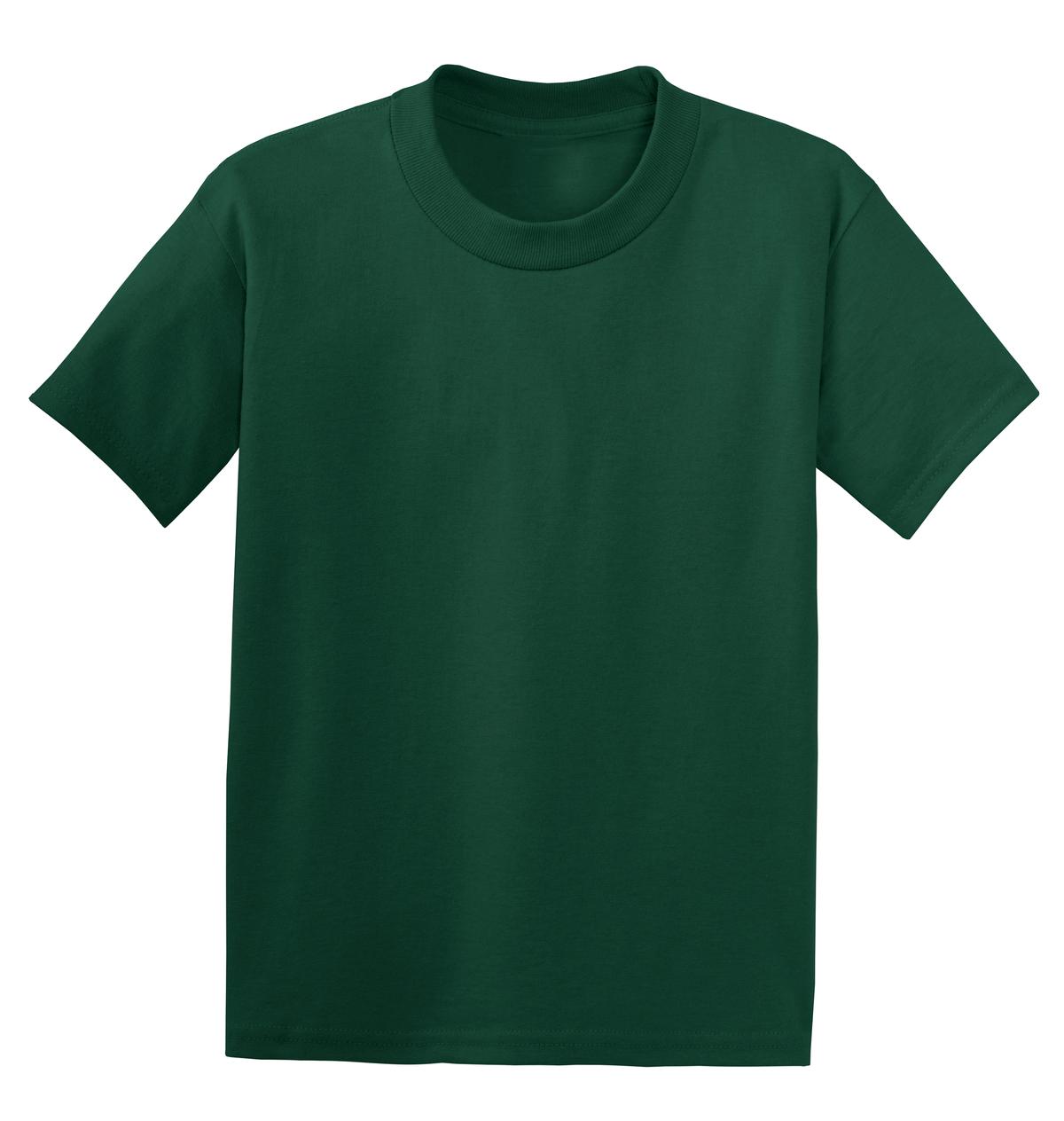 Hanes - Youth EcoSmart50/50 Cotton/Poly T-Shirt. 5370